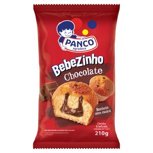 Bolo Bebezinho Baunilha Chocolate Panco 210g