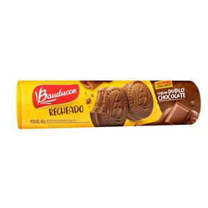 Bisc Rech Bauducco 140g Duplo Chocolate