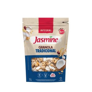 Cereal Matinal Jasmine Granola Tradiconal Com Coco E Uvas-Passas 250g