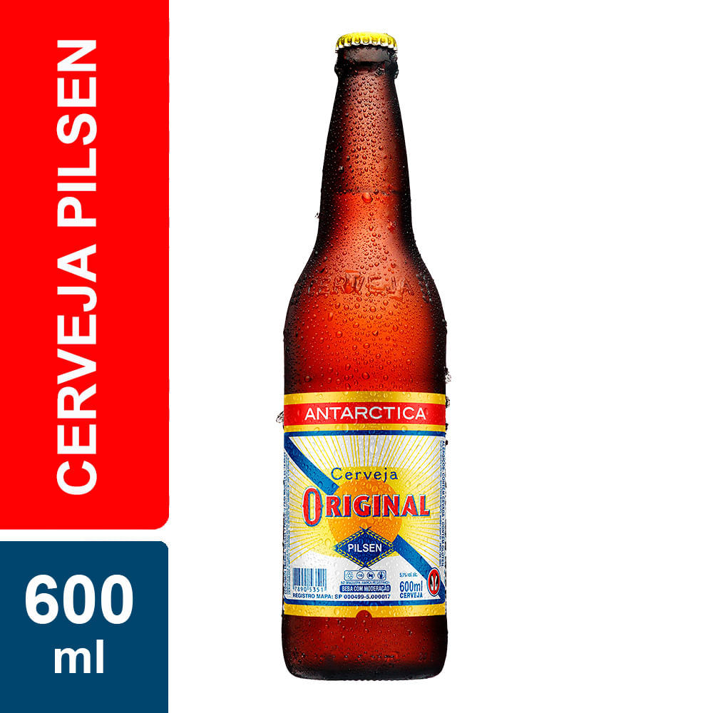 Cerveja Original Incluso Vasilhame 600Ml | Cerveja | Gigavc