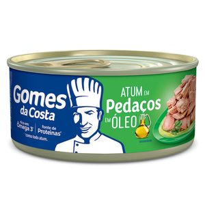 Atum Em Pedaços Em Óleo gomes Da Costa 170g