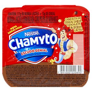 Iorgute Chamyto 1+1 Morango E Cereal De Chocolate Embalagem 130g