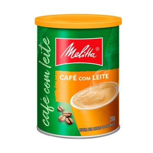 Café C/ Leite Solúvel Melitta Lata 200g