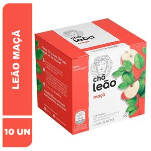Chá Leão Maçã Sachê 10Un