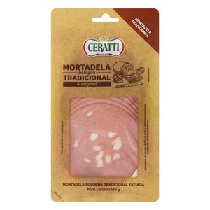 Mortadela Bologna Fatiada Tradicional Ceratti 150g