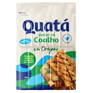 Queijo Coalho Com Orégano Quatá 300g