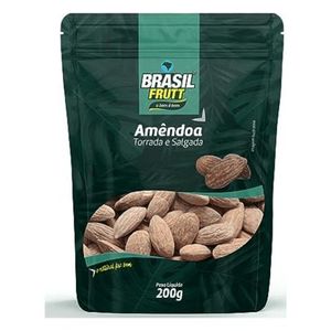 Amendoa Brasil Frutt Torrada/Salgada 200g