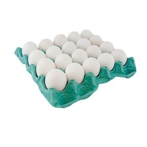 Ovos Brancos grandes Bandeja Com 20 Unidades
