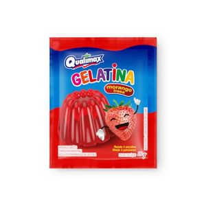 Gelatina Morango Qualimax 20g