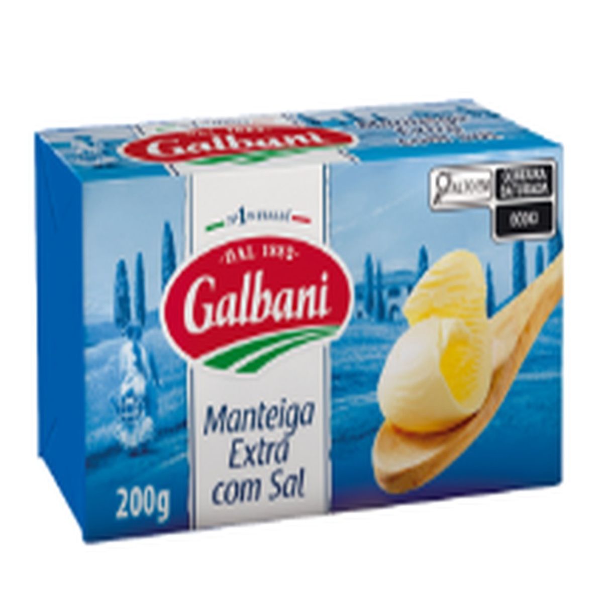 Manteiga Extra Com Sal Galbani 200G | Lácteos | Gigavc