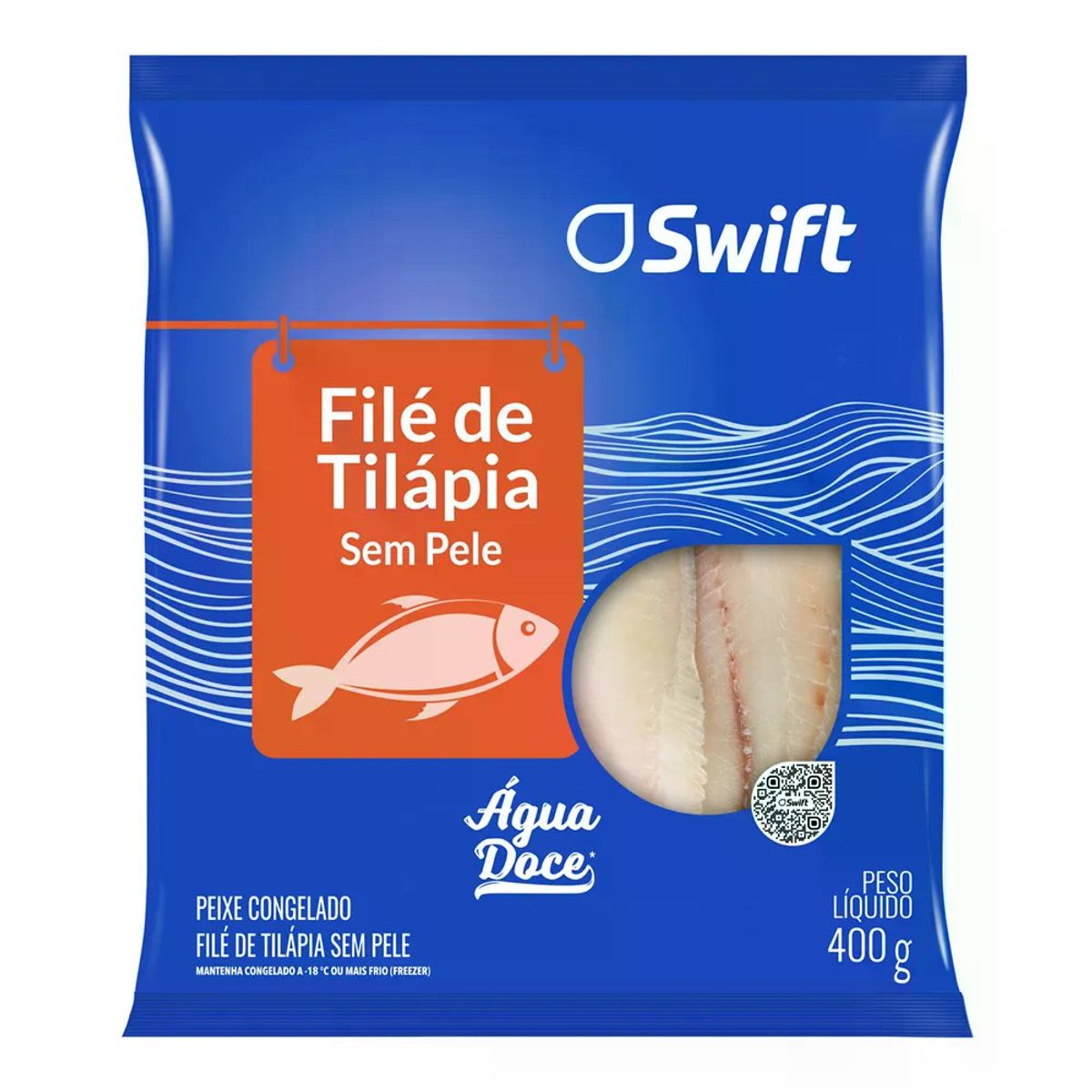Filé De Tilápia Congelado Swift 400g | Peixes e Frutos do Mar | Gigavc