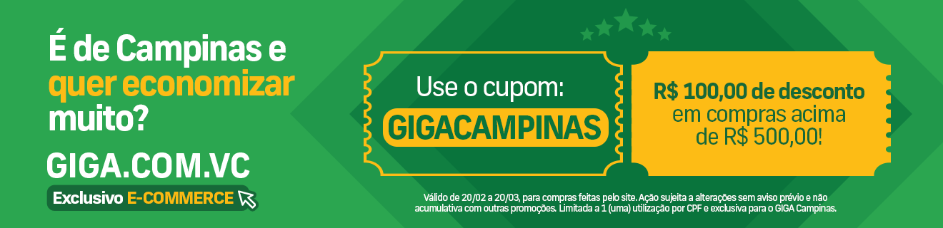 CUPOM GIGA - GANHEI50