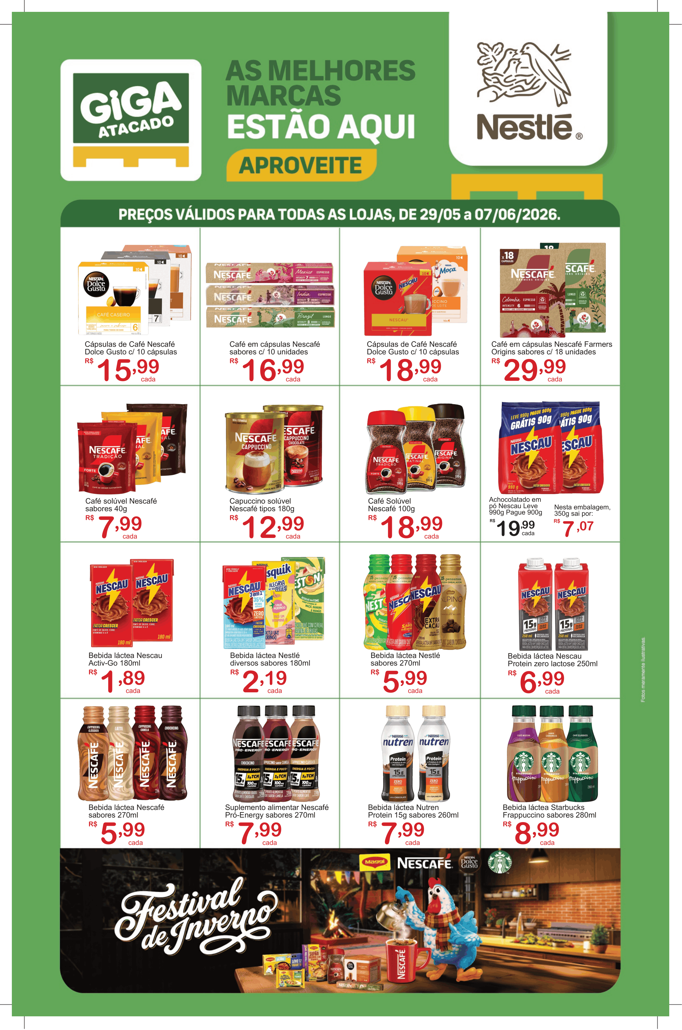Folheto Nestlé - De 29/05 a 07/06